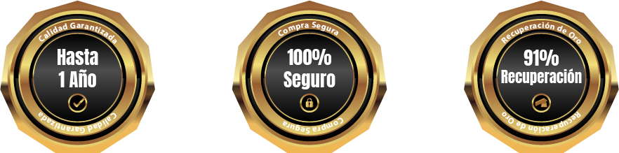 Garantía hasta 1 año, compra 100% segura, 91% de recuperación